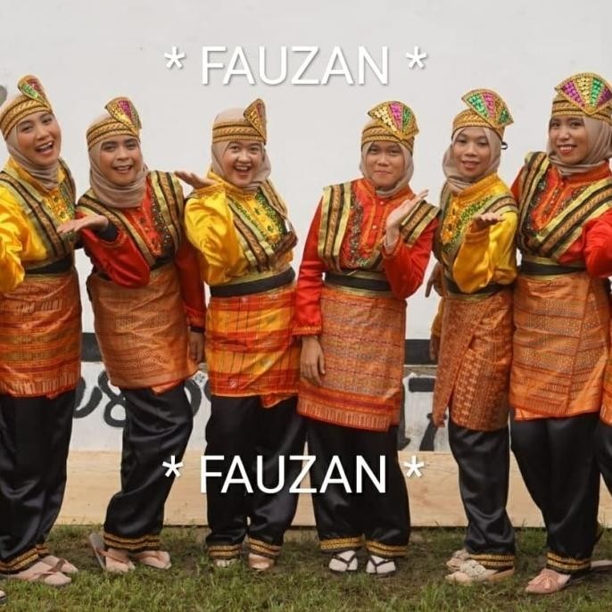 Baju adat aceh dewasa // Pakaian adat aceh tari saman