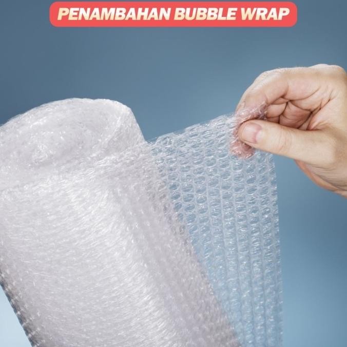 

Extra Bubble Wrap Kemasan Tambahan