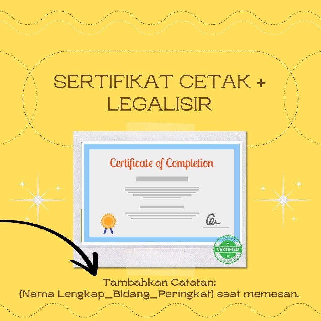 

SERTIF CETAK + LEGALISIR ACADEMIC 1.0