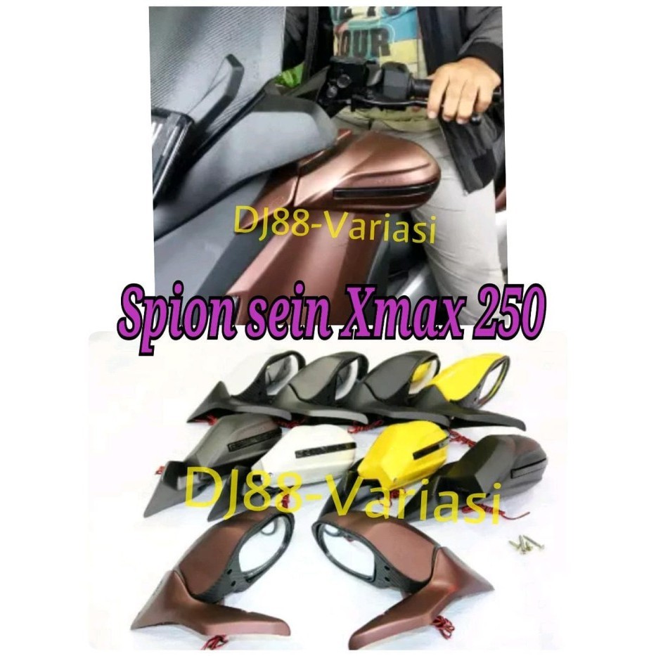 Spion sein xmax 250 MHR spion kaca cembung xmax 250 lipat tekuk spion