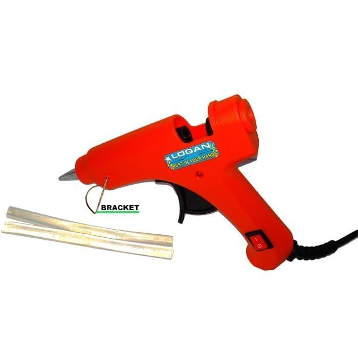 

Hot Melt Glue Gun 40W Bodi Kecil Logan/Lem Tembak/Glue Gun