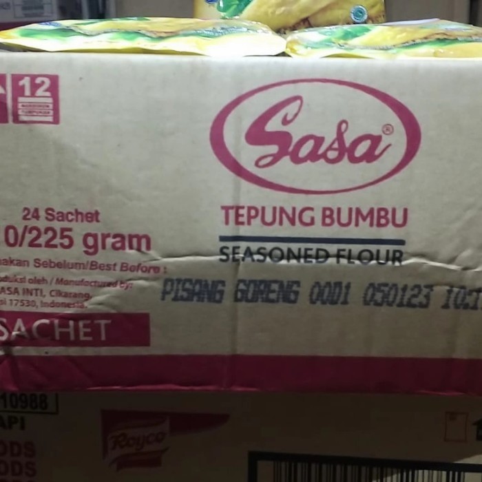 

Terlaris Tepung Sasa Pisang Goreng 225Gr 1 Dus Promo Terbaru