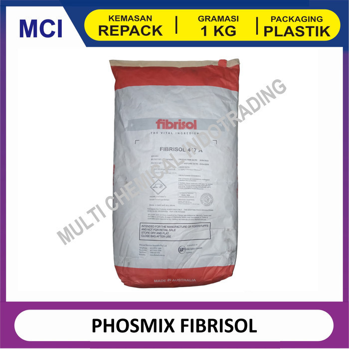 

Terlaris Fibrisol 417A Australia / Phosmix / Pengenyal Bakso Food Grade 1 Kg Promo Terbaru