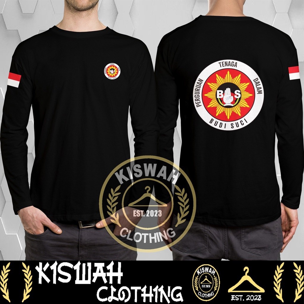 Kaos Tshirt Silat Perguruan Tenaga Dalam Budi Suci Lengan Panjang Baju Distro