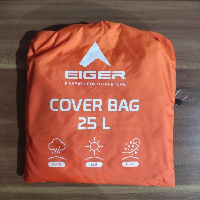 Rain Cover Bag Eiger Pelindung Tas Anti Air