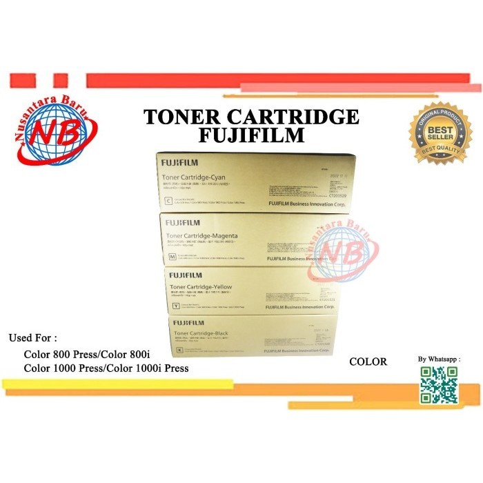 TERBARU - Toner Xerox C800 press ,C1000 press Asli Original
