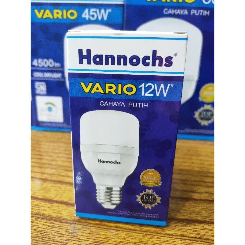 Lampu led hannochs 12watt bergaransi