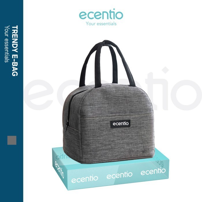 Ecentio Tas Bekal Kotak Makn Bag Lunch Cooler Bag Tas Makanan