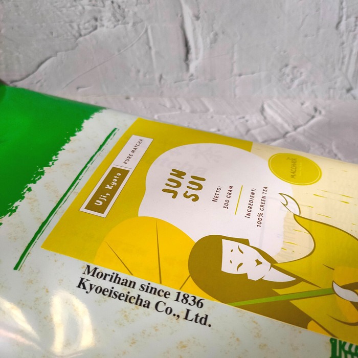 

Junsui (Pure) Matcha Jepang 500g - Green Tea Powder (Teh Hijau Bubuk)