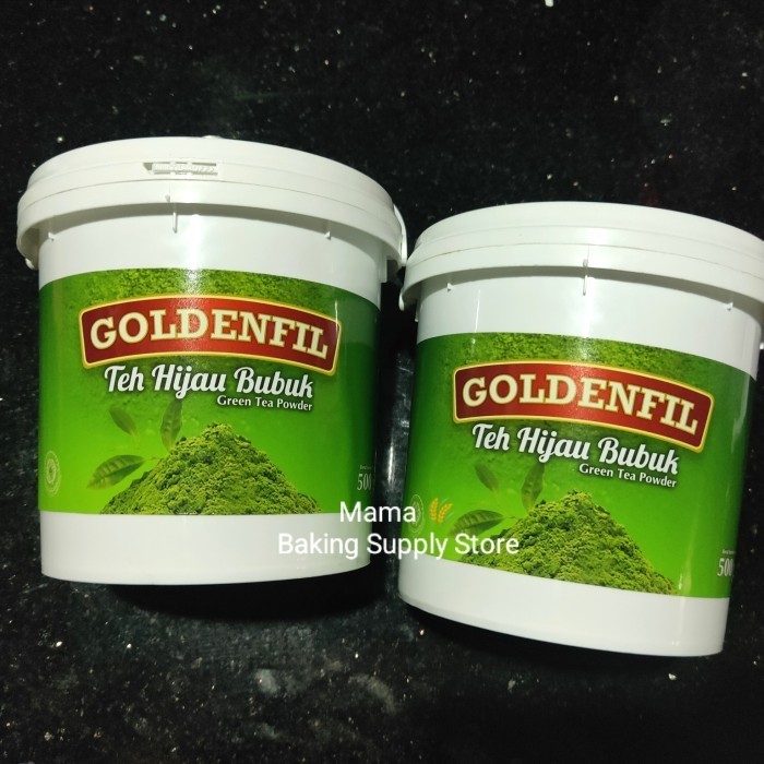 

GOLDENFIL Bubuk Green Tea Matcha Powder Goldenfil Murni 500 gr