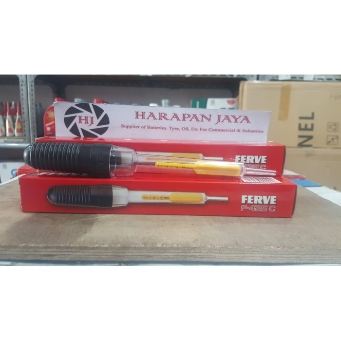 Ferve F-425C hydrometer/pengukur kadar air aki zuur