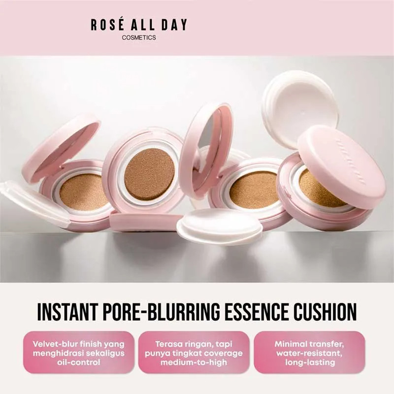 ROSE ALL DAY The Realest Lightweight Essence Cushion - Sand