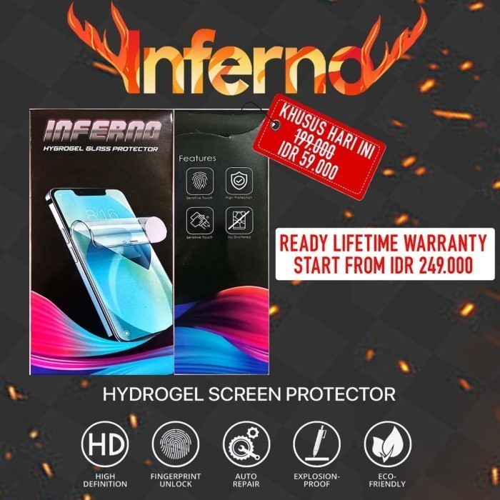 Anti Gores Screen Protector Hydrogell Realme Narzo 50i Prime -