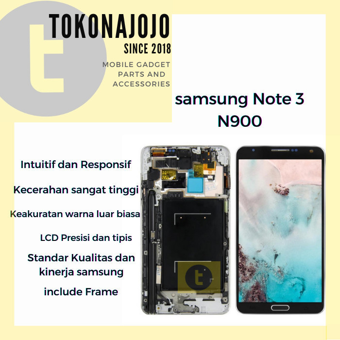 LCD & Touchscreen Samsung Galaxy Note 3 Fullset plus Frame