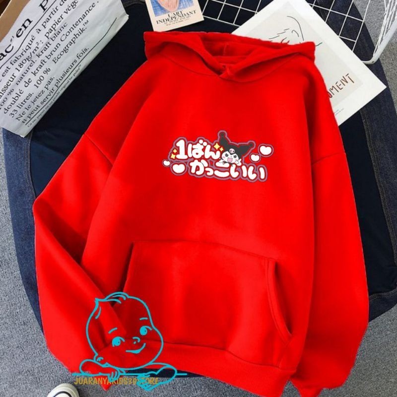 Hoodie anak - sweater jumper kuromi Hoodie kuromi sweater anak laki laki perempuan Hoodie kuromi kid