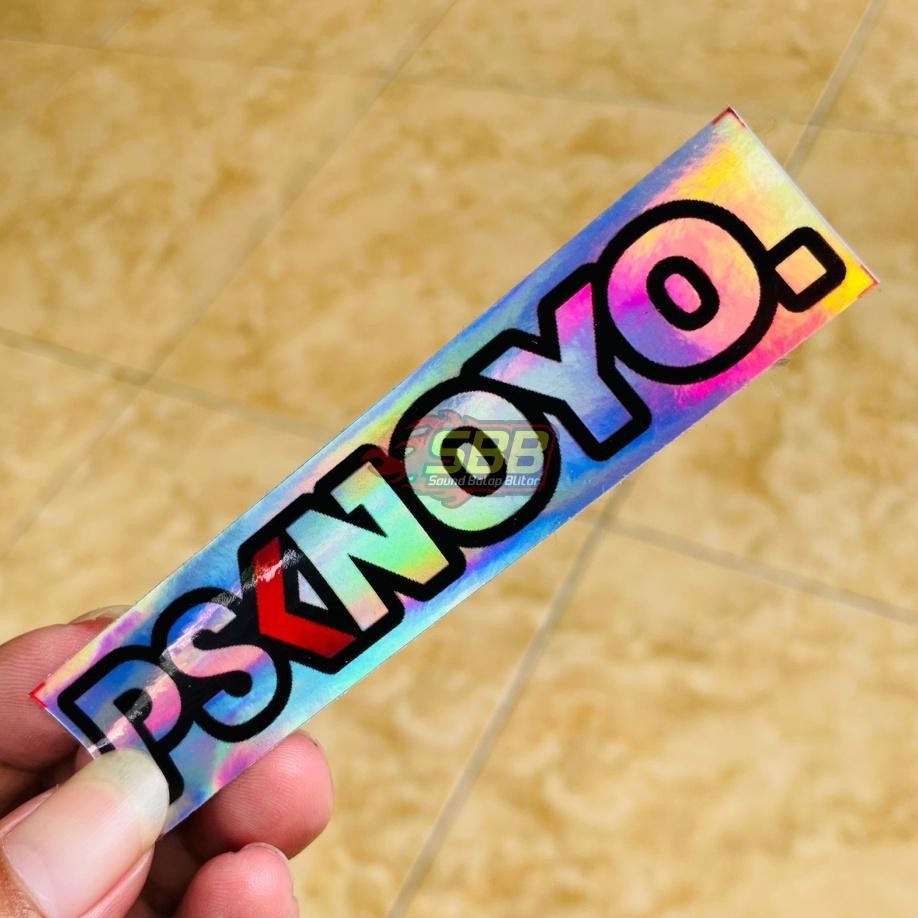 tomonimart Stiker Hologram Oyo Yaudah Oyo Viral Asmarakacau ||