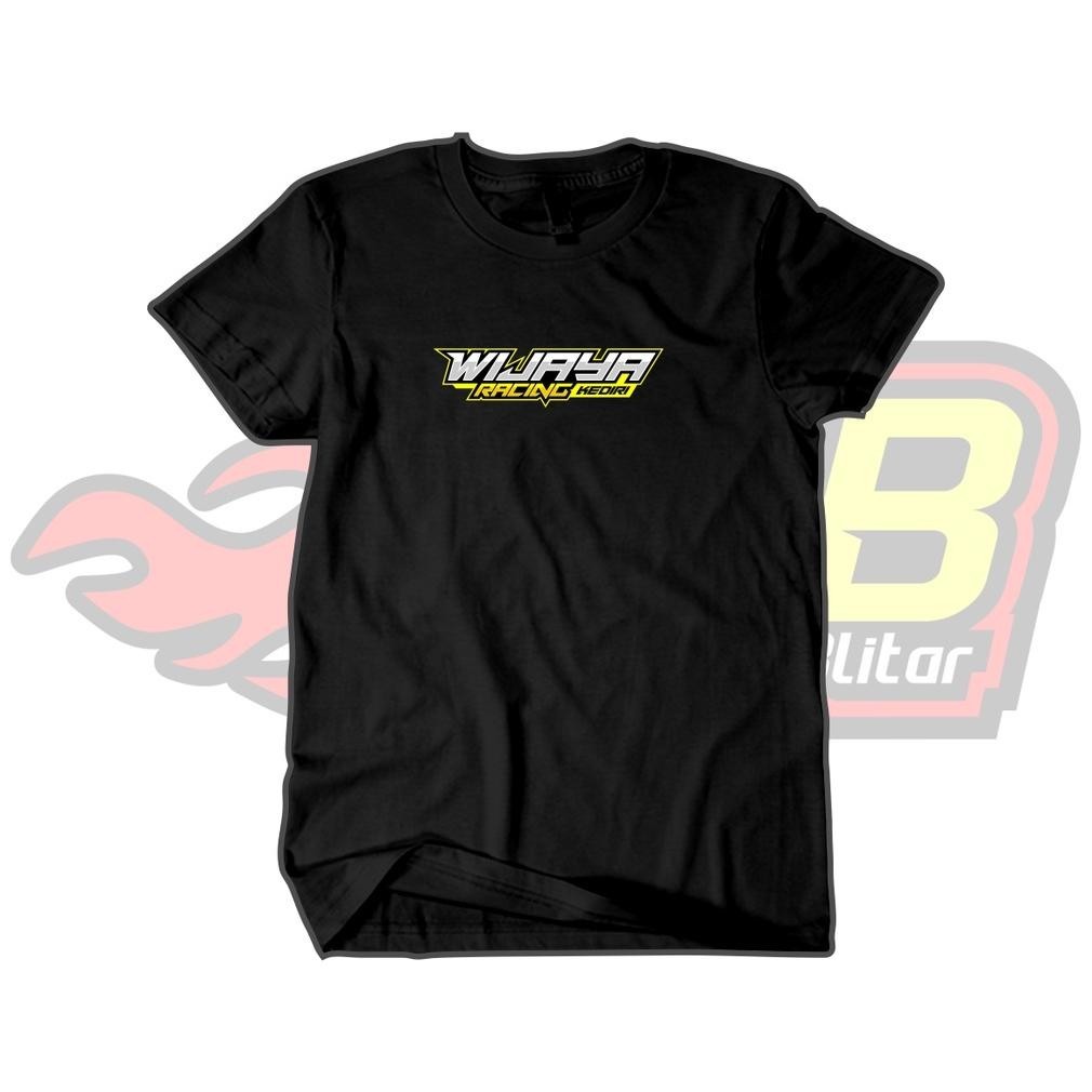 tomonimart Kaos Wijaya Racing Kediri Katun Distro Pria ||