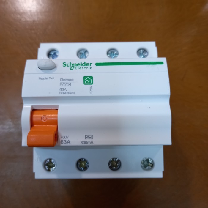 RCCB ELCB DOMAE 4P 63A 300MA