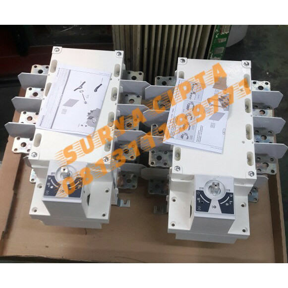 Socomec Sircover Cos Change Over Switch 4P 1250A Manual Pln - Genset Terlariss !!