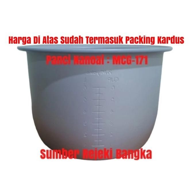 Miyako Inner Pot Panci Nanoal Magic Com/Rice Cooker Mcg-171/Mcg171 Cahyamass