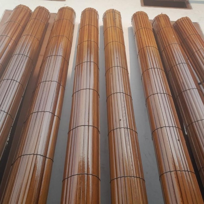 tirai bambu sawit outdoor full custom