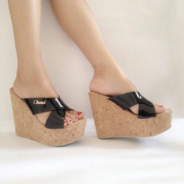 Sandal Wedges Import Sofiya 1786-20 Sendal Sofia Kekinian Terbaru Sandal Sofia Rajut Sendal Wanita W