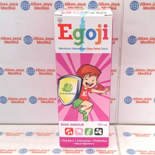 DISKON SPESIAL EGOJI SIRUP RASA ANGGUR 100 ML - UNTUK MEMELIHARA DAYA TAHAN TUBUH TERLARIS