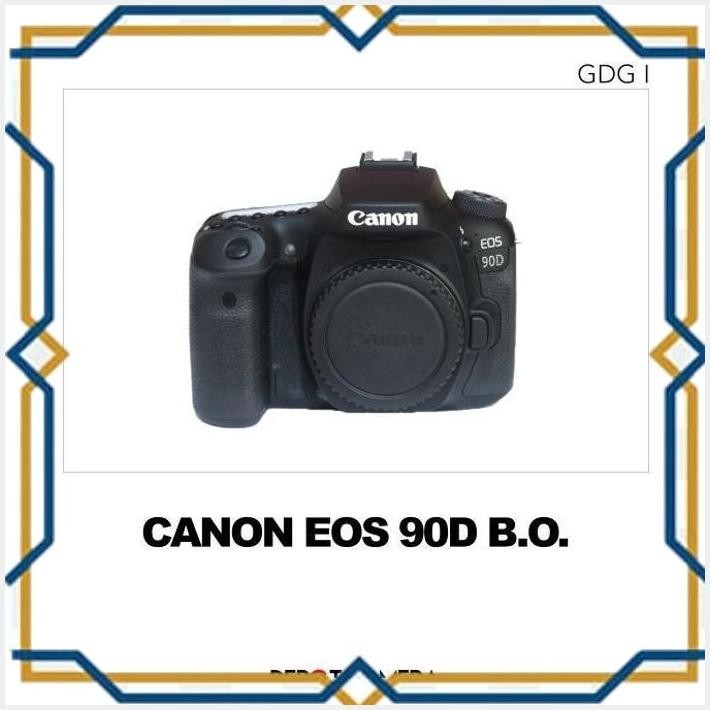 [kam] second - kamera canon eos 90d body only (gdg i)