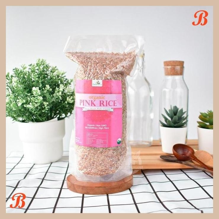 

| HOF | GRAINS N CO ORGANIC PINK RICE ( BERAS MERAH MUDA ORGANIK ) 1 KG