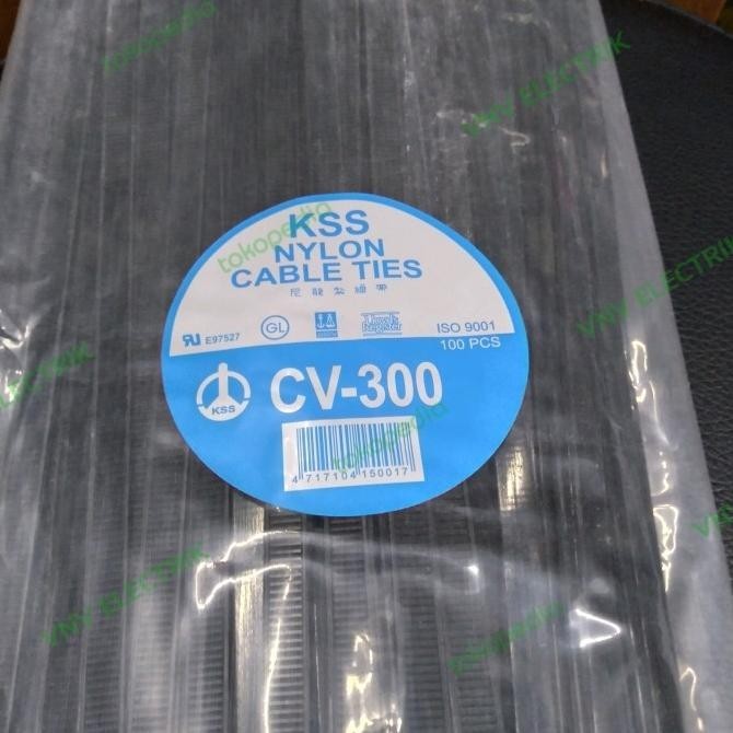 

Kabel Ties Kss Cv-300 X 7,6 30Cm Kualitas Premium