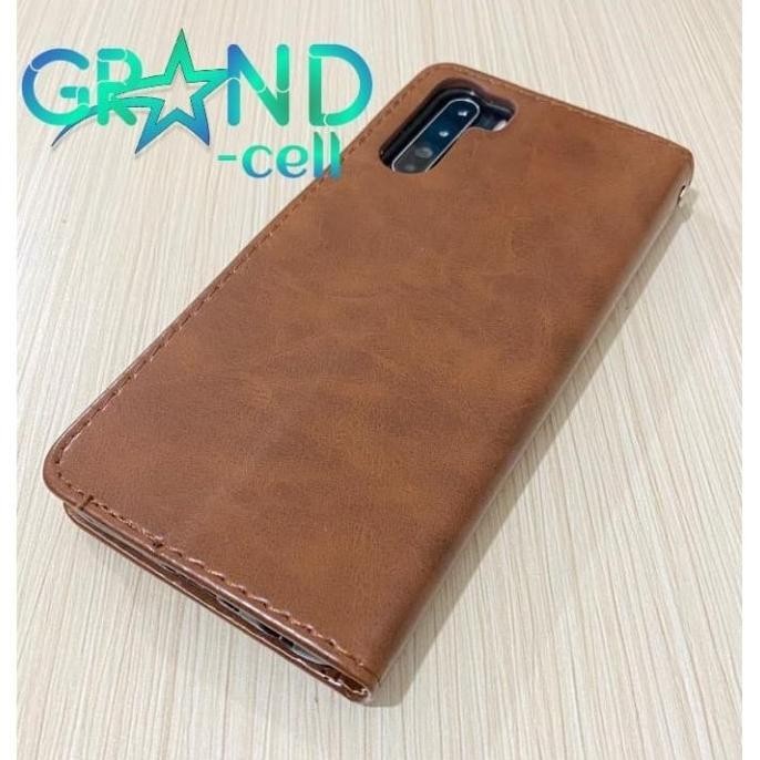 Terjangkau OPPO RENO 3 2020 Case Kulit Flip Dompet wallet casing - Hitam .,