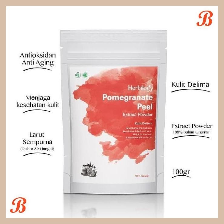 

| HOF | HERBILOGY POMEGRANATE PEEL EXTRACT POWDER - 100 GR