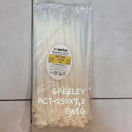 

Cable Ties Ewig Rct-250X7,2 Releasable(Bisa Dibuka ) Kualitas Premium
