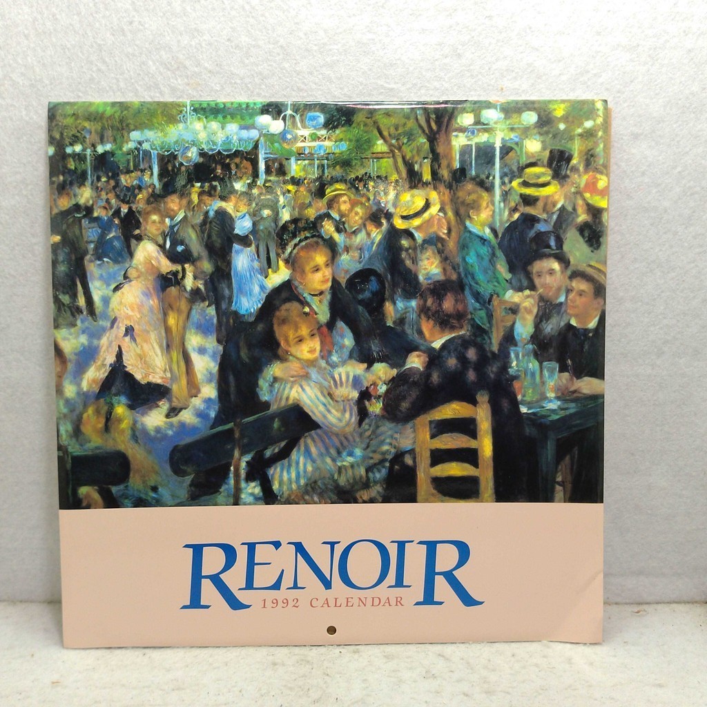 Renoir 1992 Calendar Art - Kalender Seni