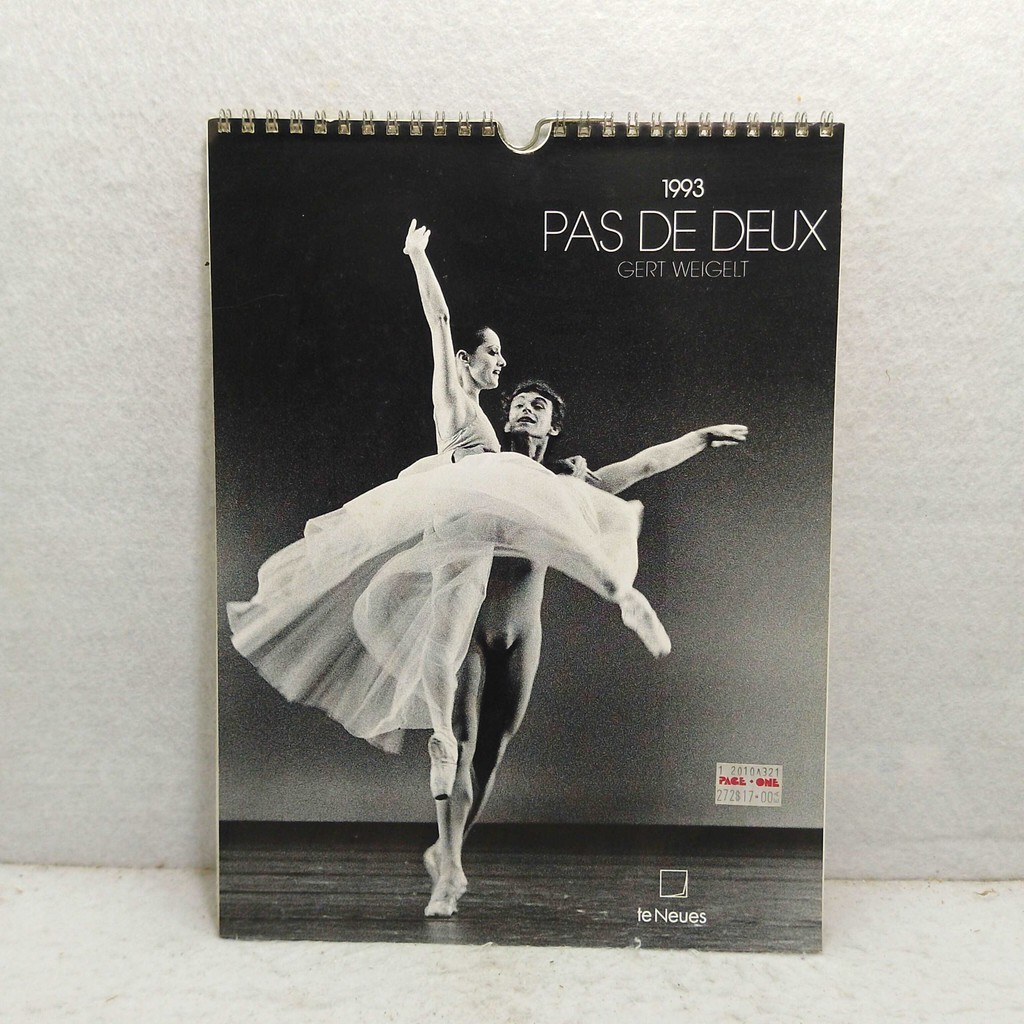 Pas De Deux Gert Weigelt - 1993 Calendar Art - Kalender Seni