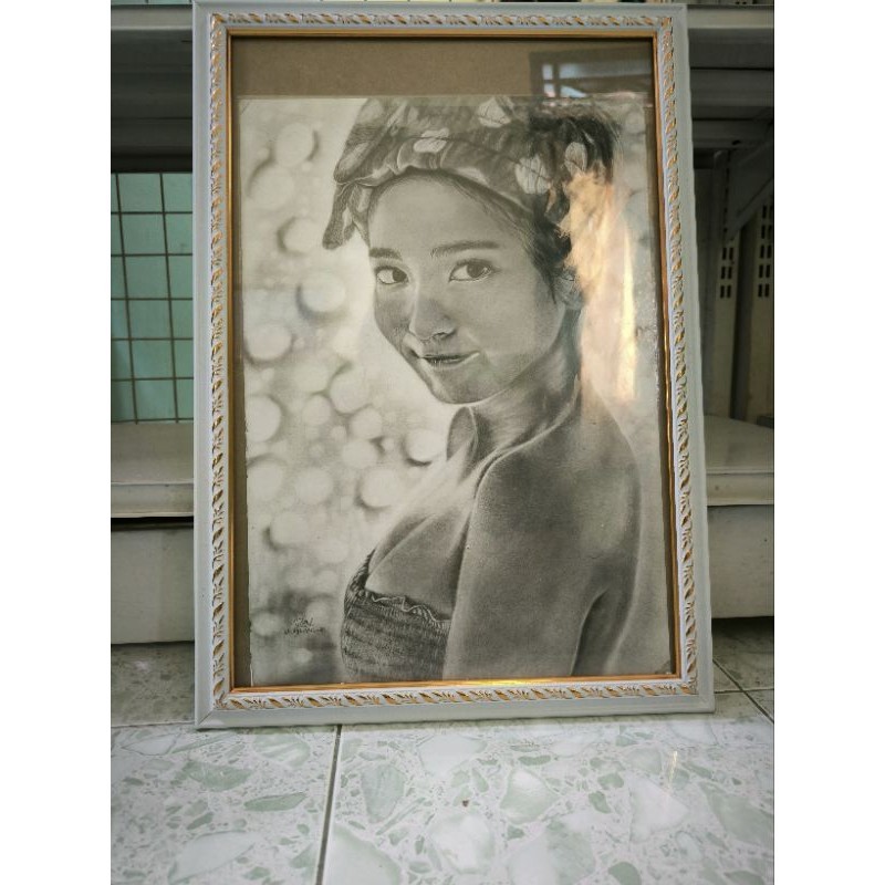 lukisan close up artis gravure nanako kurosaki