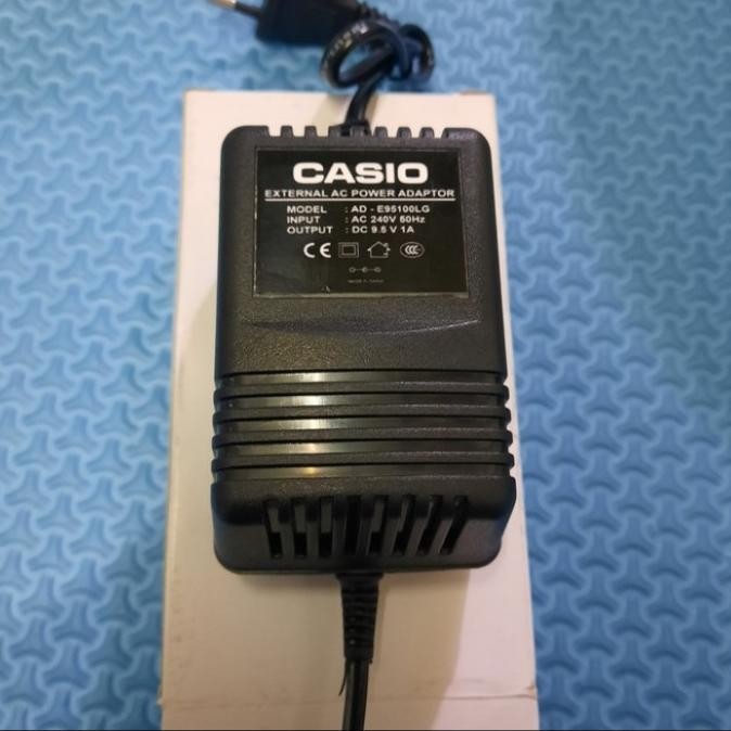 Adaptor Keyboard Casio Untuk Semua Tipe Casio 9,5V Atau 9V Ori