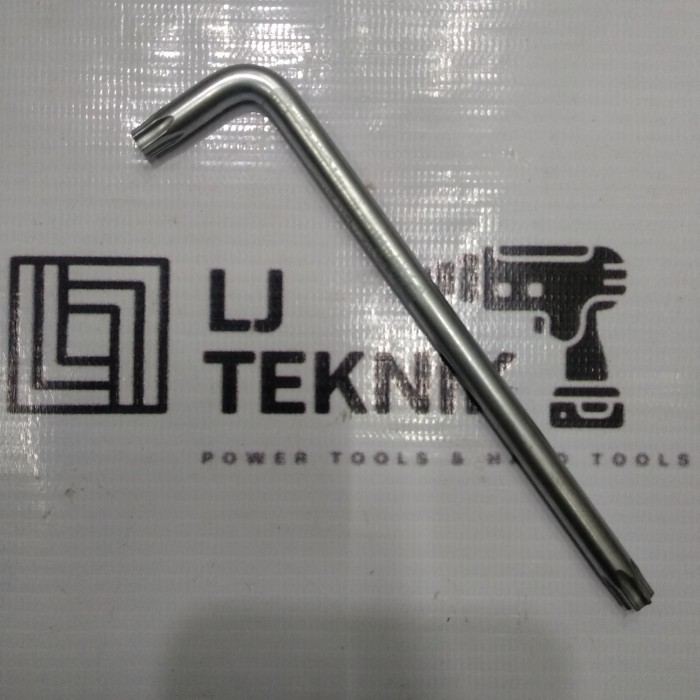 IWT KUNCI L BINTANG LUBANG T40 TORX L CHROME VANADIUM T 40 ECERAN