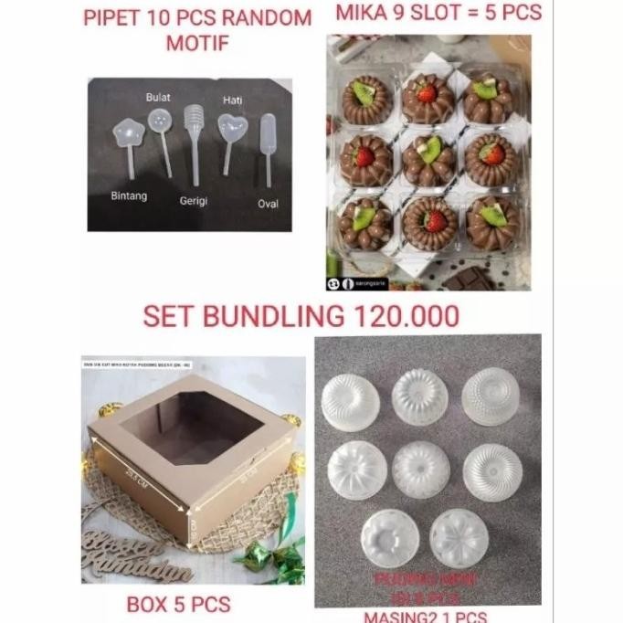 

PROMO !!! PAKET BUNDLING SET LENGKAP - EDISI PUDING MINI PACKING AMAN