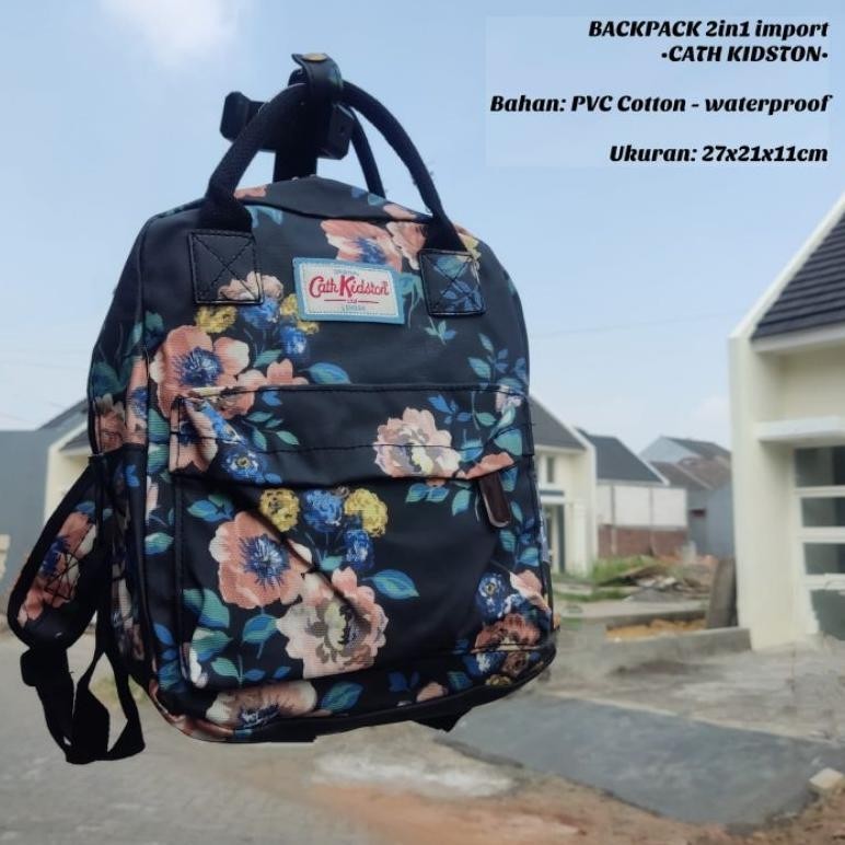 Best Seller (BISA COD) TAS CEWEK RANSEL TANGGUNG backpack 2in1 Tas anti air waterproof cewek remaja 
