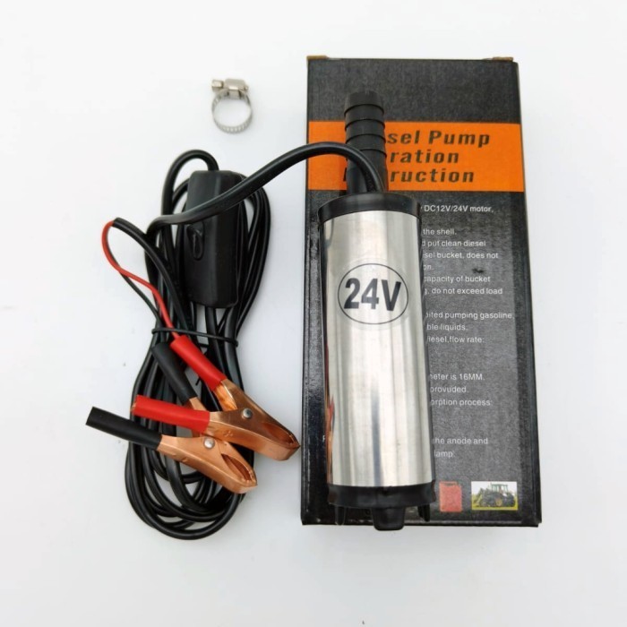 Pompa air Mini pompa celup mesin pompa Solar DC 12-24V