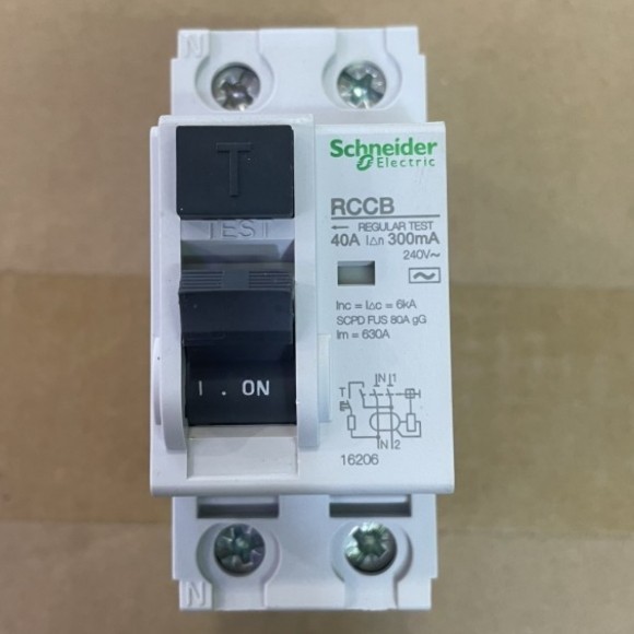 ELCB RCBO ID 2P 40A 300MA SCHNEIDER
