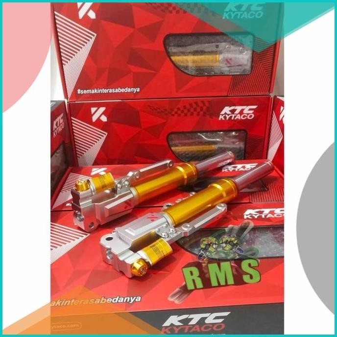 USD KTC KYTACO NEW NMAX 2020/SHOCK UPSIDE DOWN NEW NMAX 2020/2021 Gold