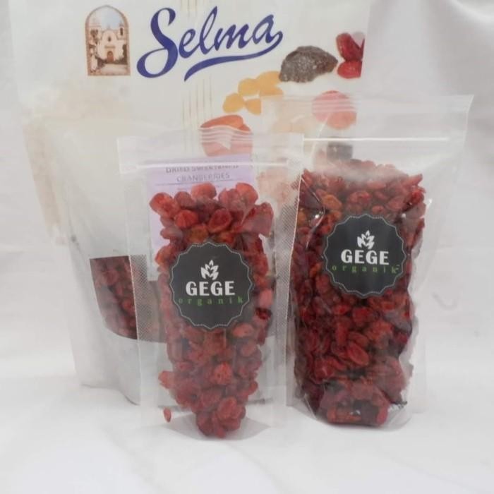 

TERBAIK! 500GR DRIED SWEETENED CRANBERRIES PREMIUM BUAH KRANBERI KERING