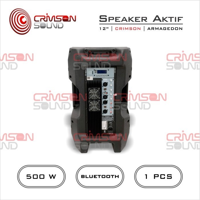 Aktif Speaker 12 Inch 350 Watt Crimson Cr 12-15