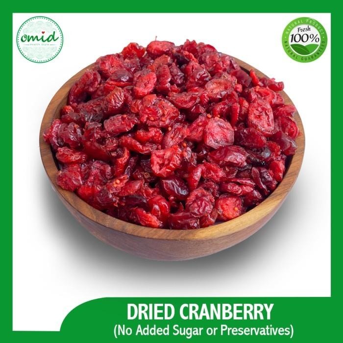 

TERBAIK! TERLARIS! GR - DRIED CRANBERRY | MANISAN BUAH CRANBERRY KERING