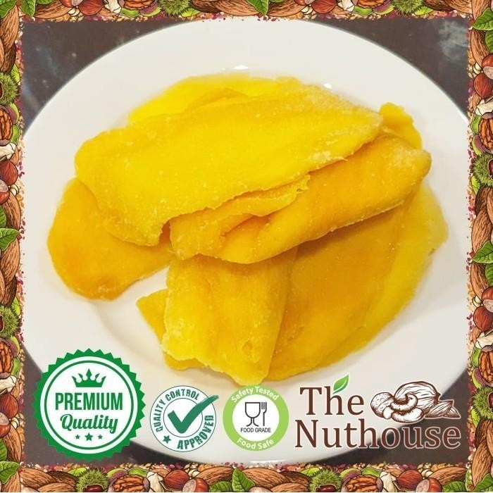 

TERBAIK! BEST SELLER 500GR DRIED MANGO / BUAH MANGGA KERING [PREMIUM FRUITS]