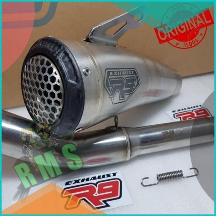 Knalpot R9 GP Series Ss Nmax Old Nmax New Aerox Pcx Adv R9 Original 16