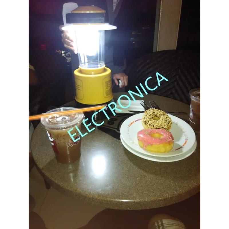 TERBARU Lampu / Lentera Air Garam " LED GREEN LANTERN "