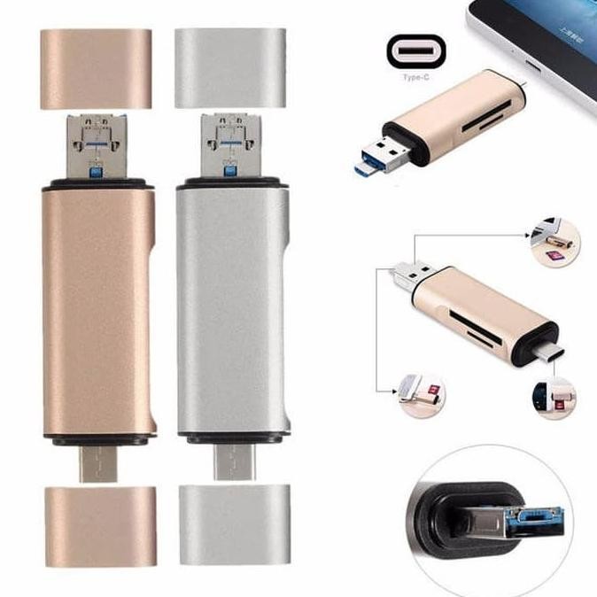 Update Adapter Type C Card Reader OTG MicroSD Converter Memory SD Flashdisk ,,